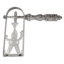 Silver Plated Purim Grogger
