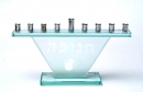 Glass Menorah (Hanukia)