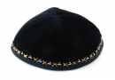 Hand Decorated Velvet Kippah