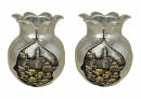 Pomegranate Jerusalem Candlesticks