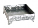 Square Pewter Matzah Tray - Exodus