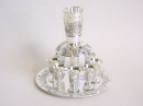 Silver plated kiddush cups set