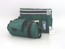 Dark Green Tefillin Carrier with Tallit bag - New
