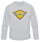 IDF Paratrooper Emblem Long Sleeved T-Shirt by aJudaica