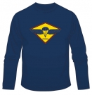 IDF Paratrooper Emblem Long Sleeved T-Shirt by aJudaica