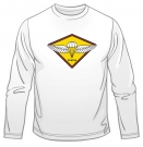 IDF Paratrooper Emblem Long Sleeved T-Shirt by aJudaica