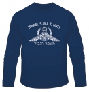 Israeli S.W.A.T. "Yamam" Unit Long Sleeved T-Shirt by aJudaica