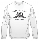 Israeli S.W.A.T. "Yamam" Unit Long Sleeved T-Shirt by aJudaica
