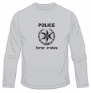 Israeli Police Long Sleeved T-Shirt by aJudaica