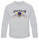 Jerusalem - Israel Long Sleeved T-Shirt by aJudaica
