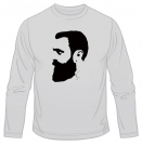 Herzl Long Sleeve T-Shirt by aJudaica