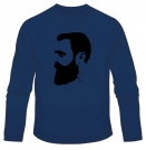 Herzl Long Sleeve T-Shirt by aJudaica