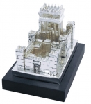 Silver and Gold Plated Beit Hamikdash Figurine