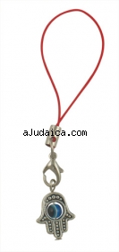 Hamsa "eye" cellphone charm by aJudaica
