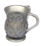 Acrylic Silver Color Wash Cup