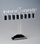 Angular Lead Crystal Hanukah Menorah