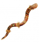 Yemenite Decorated Shofar - African design
