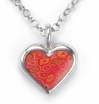 Tiny Red Heart Charm