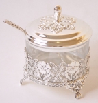Flower design Honey Dish
