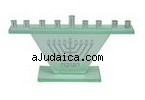 Glass Menorah Hanukia