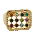 Breastplate "Choshen" Gold filled Ring