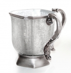Acrylic Square White Wash Cup