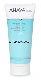 AHAVA Foot Cream 3.4 oz by aJudaica