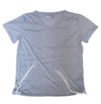 Childrens Gray T Shirt with Tzitzit