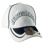 White Jerusalem Lion Cap