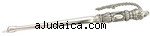 Silver Plated Torah Pointer by aJudaica