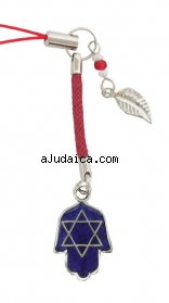 Hamsa Magen David Changing Color Cellphone Charm by aJudaica