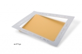 Adi Sidler Silver-Gold Multi-Angle Matza Plate