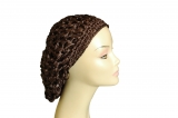 Brown Crocheted Womens Snood