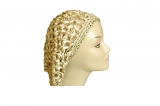Beige Crocheted Womens Snood