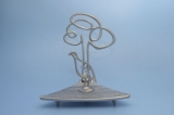 Triangle Hanukkah Menorah by Shraga Landesman