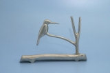 Hanukkah Menorah Kingfisher by Shraga Landesman