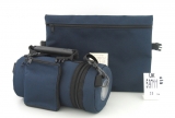 Dark Blue Tefillin Carrier with Tallit bag