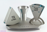 Aluminum Havdalah Set by Shraga Landesman