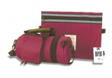 Maroon Tefillin Carrier with Tallit bag