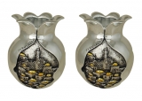 Pomegranate Jerusalem Candlesticks