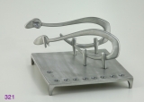 Biblical Sheep  Hanukkah Menorah by Shraga Landesman