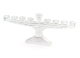 Crystal Chanukah Menorah