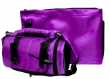 Bright Purple Tefillin Carrier with Tallit bag - New
