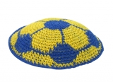 Soccer Ball knitted kippah