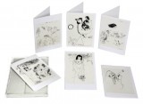 8 Greeting Cards - Marc Chagall Art Prints
