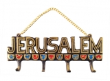 Wall Hanging Jerusalem Key Holder