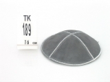 Gray Suede Kippah