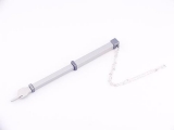 Anodized Aluminium Torah Pointer By Agayof - Silver