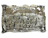 Silver Plated "Jerusalem" Wall Hanging