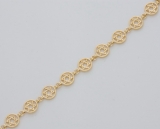 Star of David gold filled Bracelet